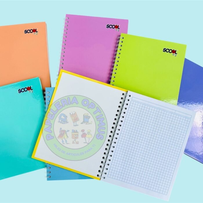 Libreta Scool Pasta Rigída (2)
