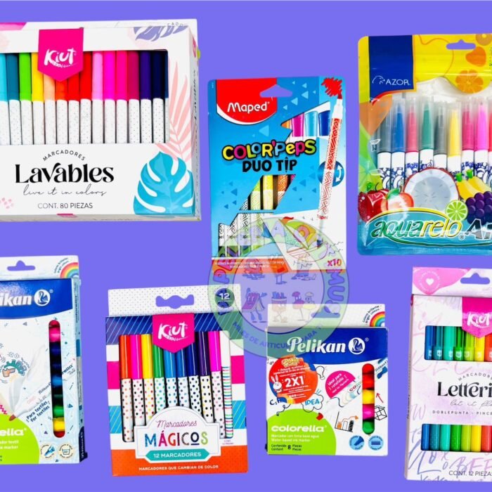 Plumones varios Plumones varios