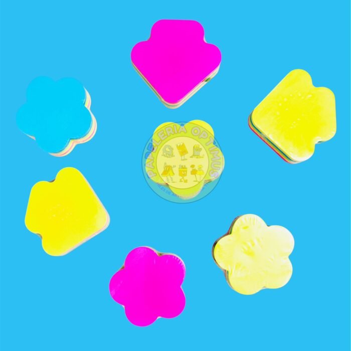 Postit Neon de Figuras Postit Neon de Figuras